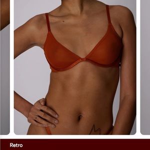 NWT Parade Sheer Comfort Triangle Bra